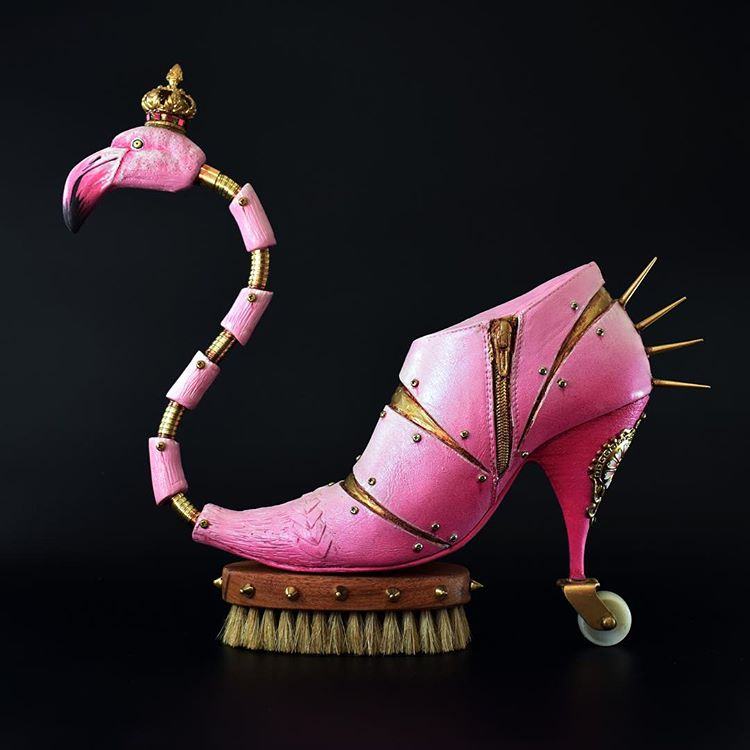 Costa-Magarakis King-Flamingo-shoe science-museum-oklahoma 