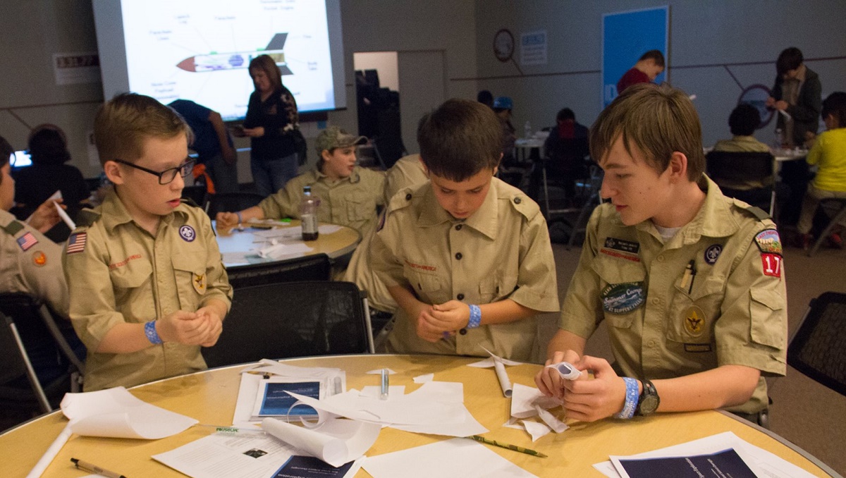 Boy Scout Badge Classes at Science Museum Oklahoma