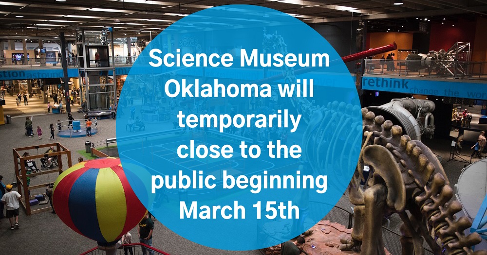 Science Museum Oklahoma temporary closure