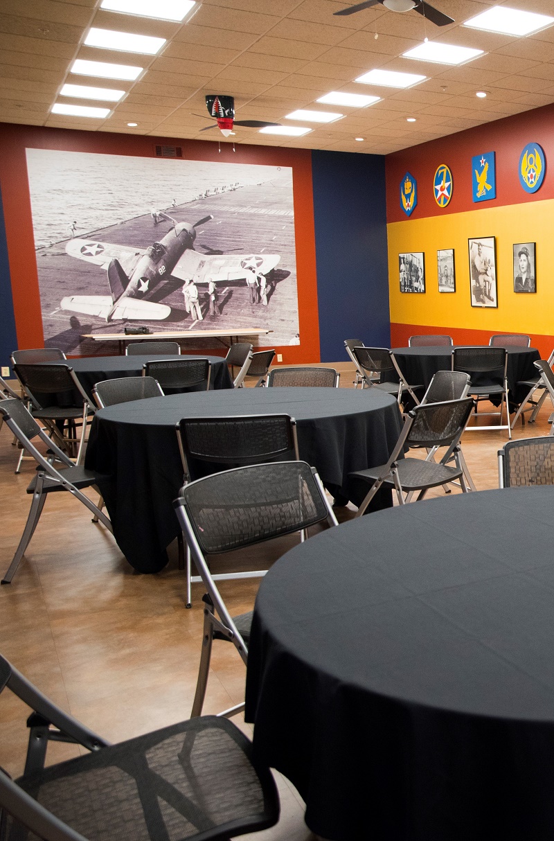 The Flight Deck event space at Science Museum Oklahoma