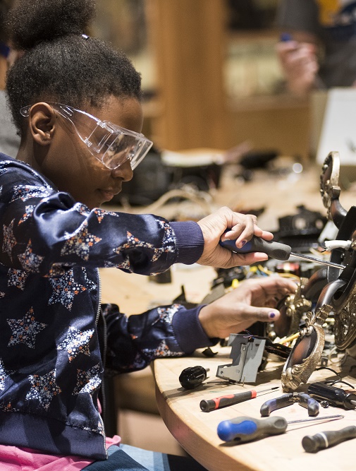 Tinkering Garage at Science Museum Oklahoma