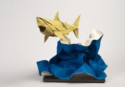Nguyen Hung Cuong Great White Shark Origami Science Museum Oklahoma