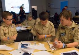 Boy Scout Badge Classes at Science Museum Oklahoma