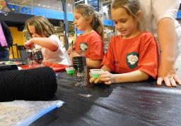 girl scouts at science museum oklahoma