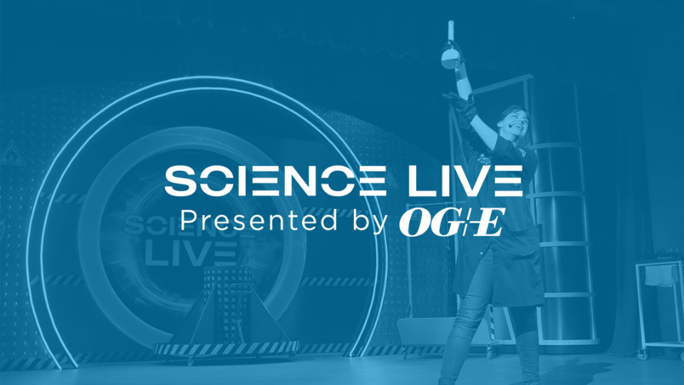 Science Live! Logo presented by OG&E
