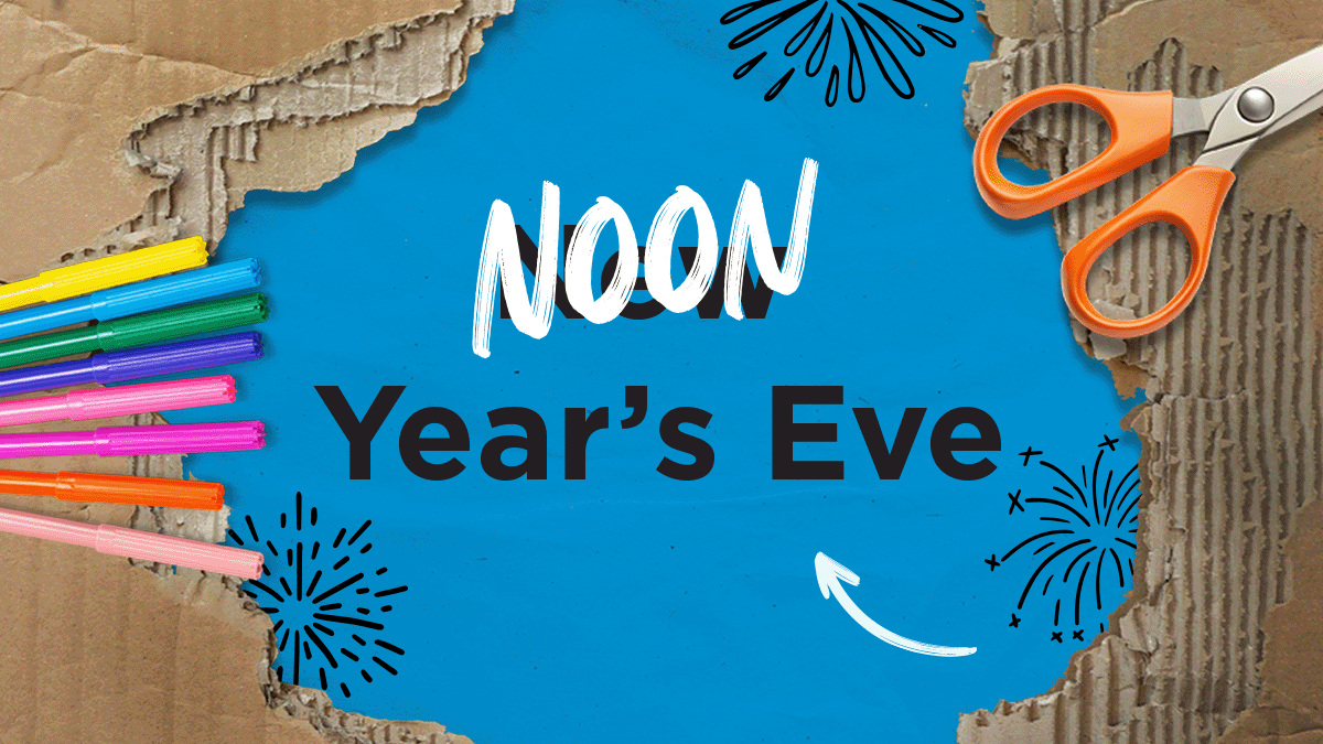 Noon Years Eve graphic