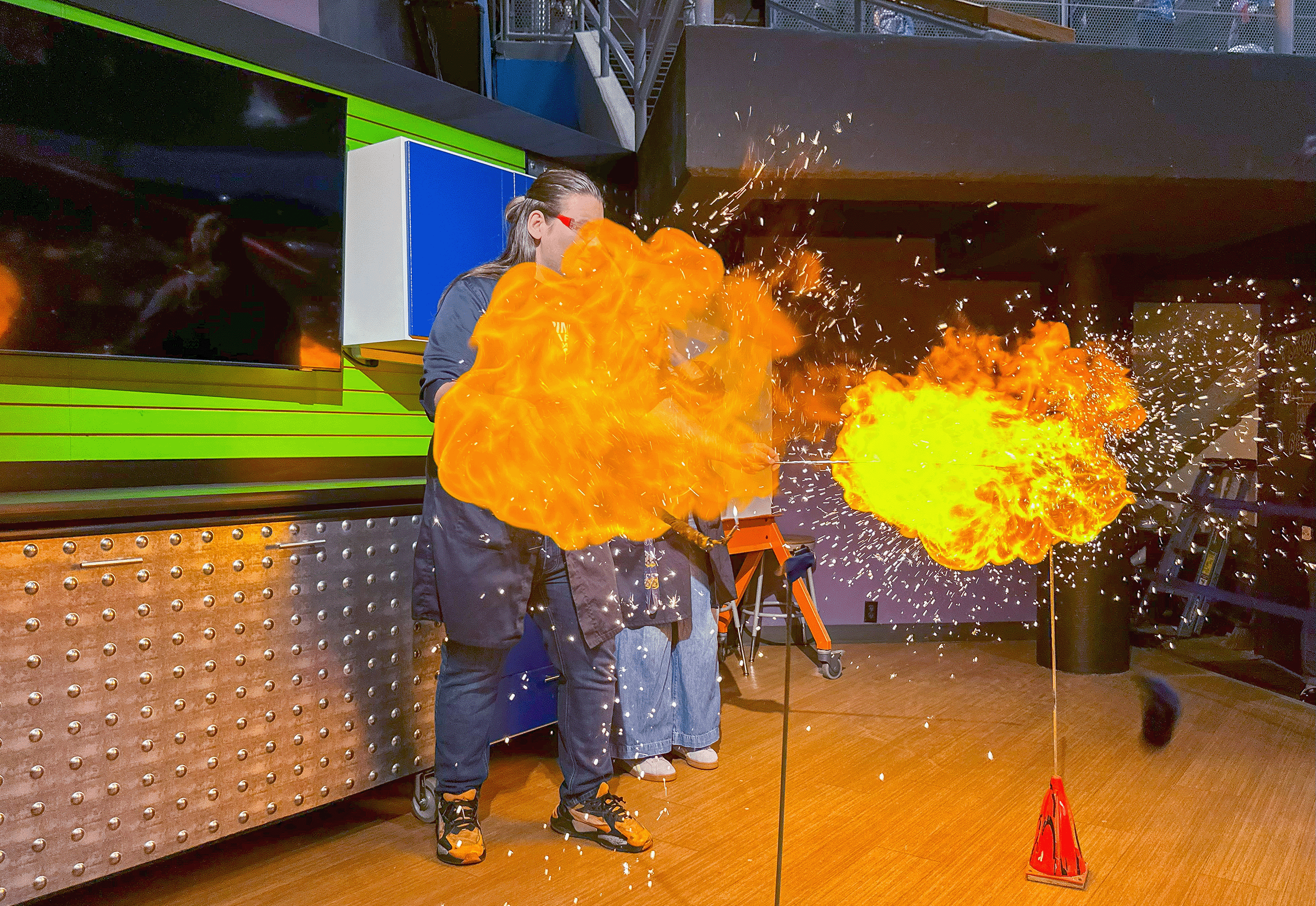 fireballs at events at science museum oklahoma