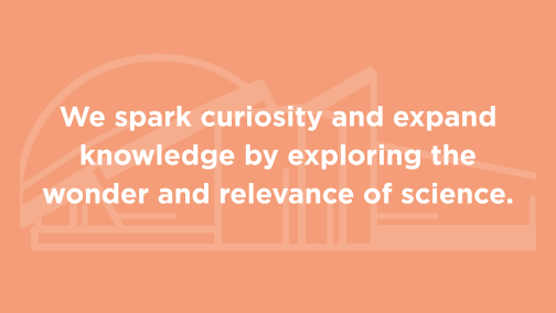 Graphic that displays Science Museum Oklahoma's mission statement