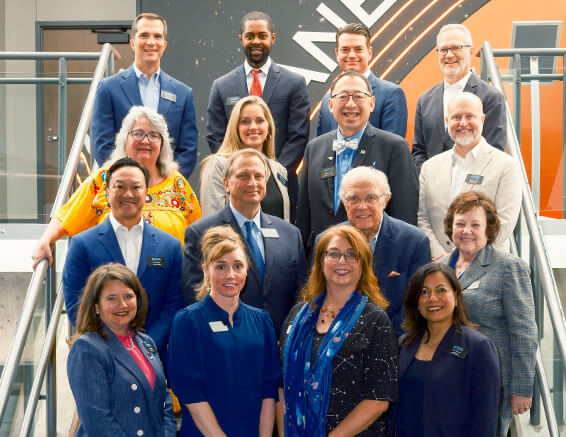 The board of directors at the Science Museum of Oklahoma