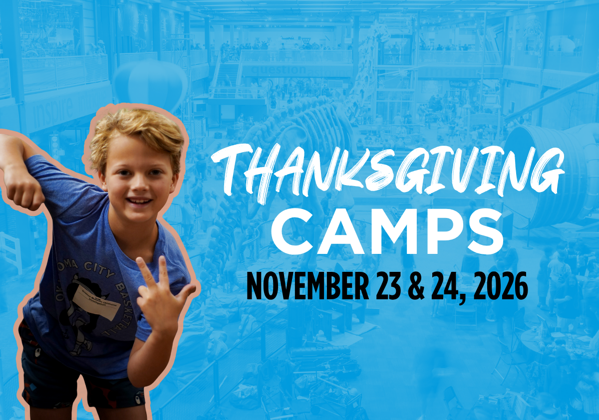 boy child throwing up the peace sign thanksgiving camps November 23 and 24 2026