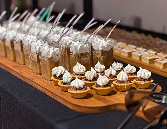 catered desserts at the science museum in oklahoma