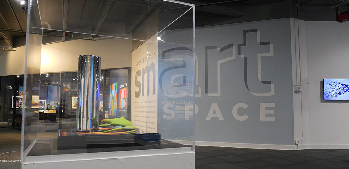 Smart space inside the oklahoma science museum